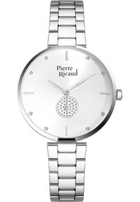 Zegarek Pierre Ricaud Zegarek damski Pierre Ricaud P22066.5193Q CYRKONIE srebrny. Kolor: srebrny #1