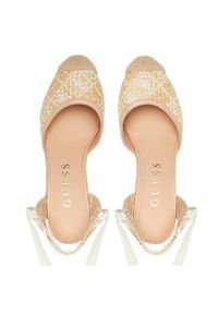 Guess Espadryle FLJCRY FAL04 Beżowy. Kolor: beżowy. Materiał: skóra #3