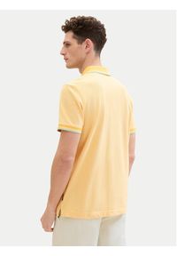 Tom Tailor Polo 1040822 Żółty Regular Fit. Typ kołnierza: polo. Kolor: żółty. Materiał: bawełna #6
