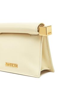 JACQUEMUS Torebka La Petite Pochette Rond C 241BA392-3171 Écru. Materiał: skórzane #3