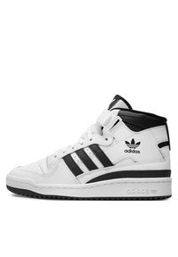 Adidas - adidas Sneakersy Forum Mid IG3756 Biały. Kolor: biały. Materiał: skóra #3