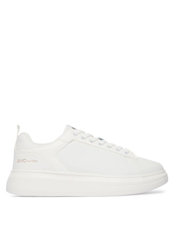 Liu Jo Sneakersy 7G5015 PX331 Biały. Kolor: biały. Materiał: skóra