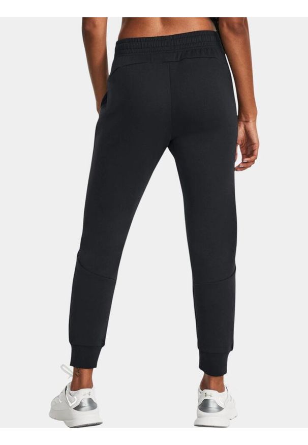 Spodnie sportowe damskie Under Armour Unstoppable FLC. Kolor: czarny. Sport: fitness