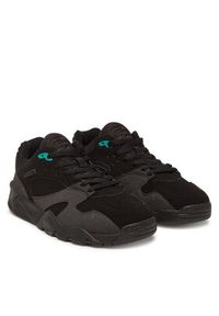 Lacoste Sneakersy Game Trainer 125 5 7-49SMA0108237 Czarny. Kolor: czarny. Materiał: zamsz, skóra