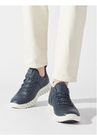 ecco - ECCO Półbuty Gruuv M 52520450595 Niebieski. Kolor: niebieski. Materiał: skóra #2