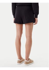 Calvin Klein Jeans Szorty sportowe Placed Institutional J20J225525 Czarny Regular Fit. Kolor: czarny. Materiał: bawełna