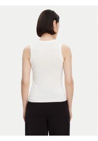 Fracomina Top FR25ST4003K414R9 Écru Regular Fit. Materiał: syntetyk #5