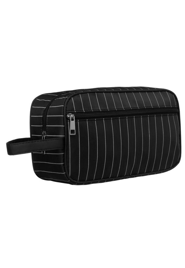 ROVICKY - Kosmetyczka podróżna Rovicky KOS-15 czarna. Kolor: czarny. Materiał: materiał, syntetyk