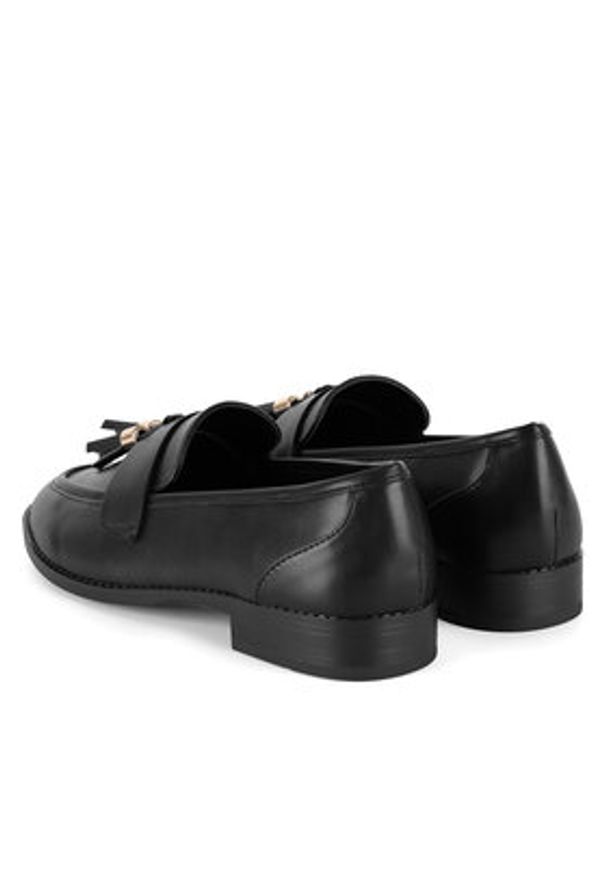 Jenny - JENNY Mokasyny CD24019-1 Czarny. Kolor: czarny. Materiał: materiał, syntetyk