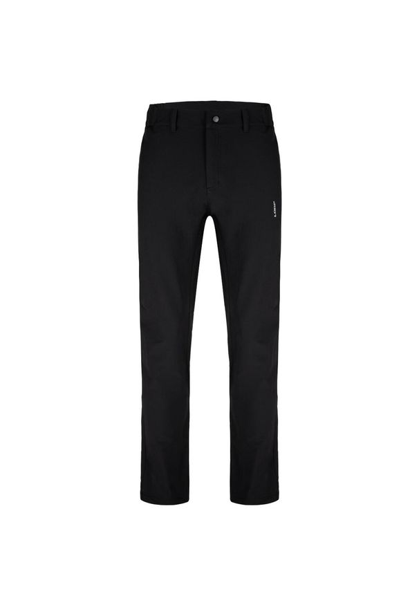 MEN'S HEALTH - Spodnie outdoor LOAP Urfalan męskie, Tecnosoft, czarne, S. Kolor: czarny. Sport: outdoor