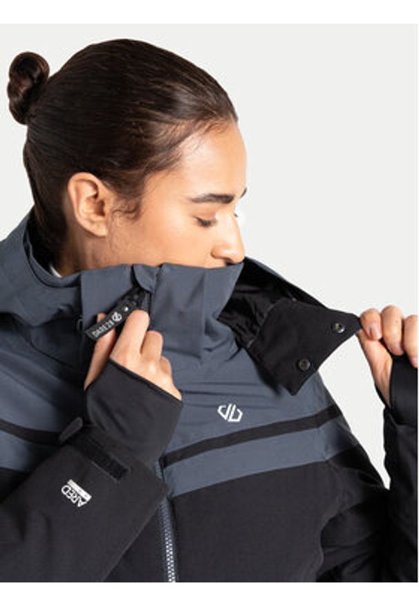 Dare2B Kurtka narciarska Flurry DWP594 Czarny Regular Fit. Kolor: czarny. Materiał: syntetyk. Sport: narciarstwo