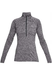 Bluza fitness damska Under Armour Tech 1/2 Zip - Twist. Kolor: szary, wielokolorowy. Sport: fitness
