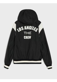 Sinsay - Kurtka bomberka z kapturem - czarny. Typ kołnierza: kaptur. Kolor: czarny #1