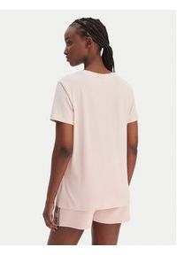 Guess T-Shirt V4YI09 J1314 Różowy Regular Fit. Kolor: różowy. Materiał: bawełna #4