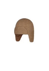 Maska dziecięca Barts Yuma. Kolor: zielony, brązowy, wielokolorowy. Materiał: polar, akryl #1