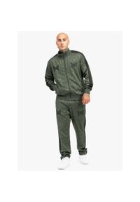 TAPOUT - Dres o regularnym kroju Tapout Punkass. Kolor: wielokolorowy, czarny, zielony. Materiał: dresówka. Wzór: aplikacja. Sport: fitness #1