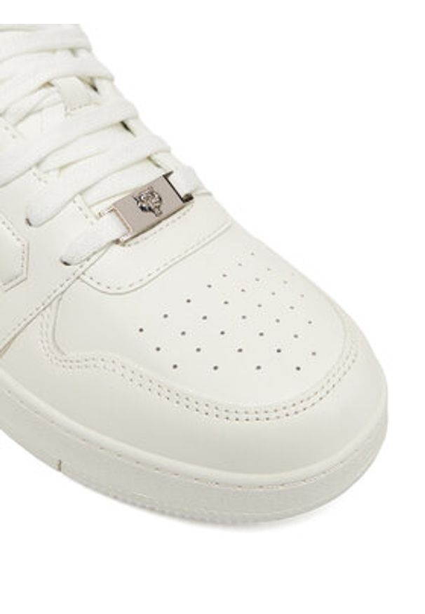 Plein Sport Sneakersy Viper I FAES USC0798 SLE004N Biały. Kolor: biały. Materiał: skóra