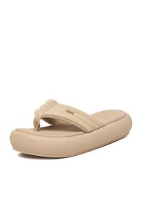 Roxy Japonki CEOWB-3CK003 Beżowy. Kolor: beżowy. Materiał: skóra #5