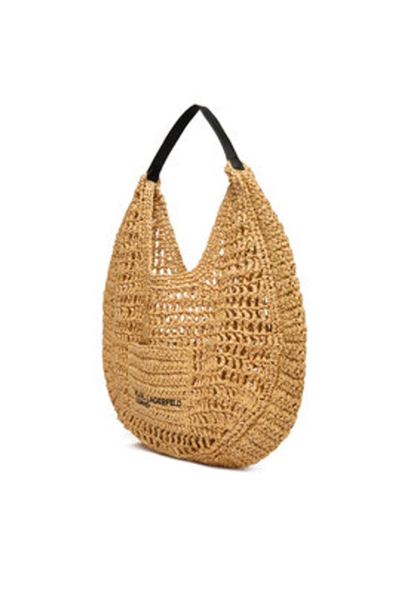 Karl Lagerfeld Jeans Torebka B2W50050 Beżowy. Kolor: beżowy