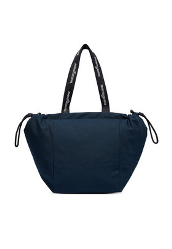Tommy Jeans Torebka Tjw Ess Daily Tote AW0AW18771 Granatowy. Kolor: niebieski