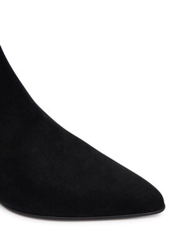 HÖGL Botki 0-104702-01000 Czarny. Kolor: czarny. Materiał: materiał