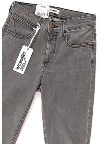 Wrangler - WRANGLER HIGH SKINNY CONCRETE PLAN W27HQG25P 112128112. Stan: podwyższony