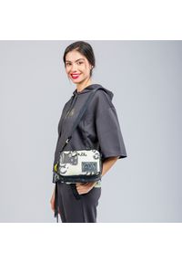 Limonkowa Torebka Anekke Stylowa Listonoszka Damska. Kolor: zielony. Wzór: aplikacja. Styl: elegancki #7