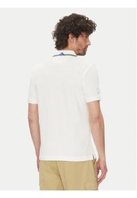 La Martina Polo Achille MAPG30 PK097 Biały Regular Fit. Typ kołnierza: polo. Kolor: biały. Materiał: bawełna #5
