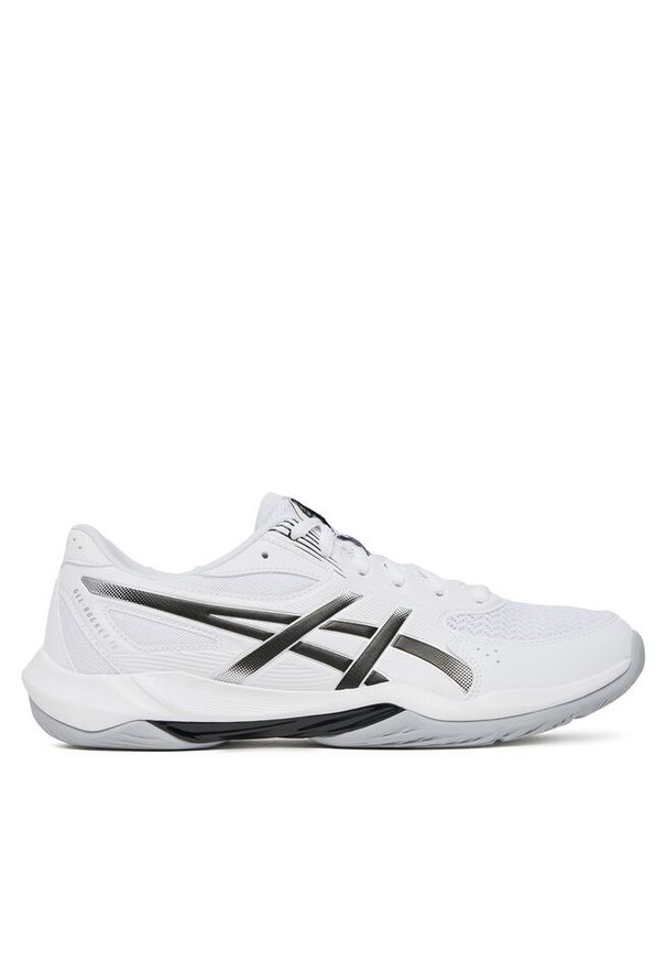 Buty halowe Asics. Kolor: biały