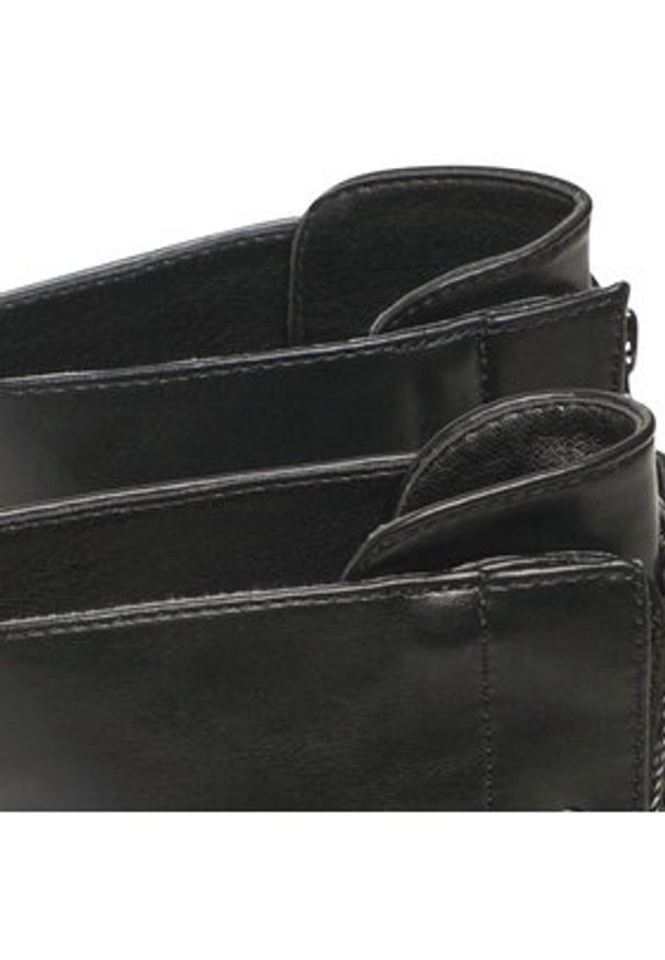 Jenny Fairy Trzewiki WS101-06 Czarny. Kolor: czarny. Materiał: skóra