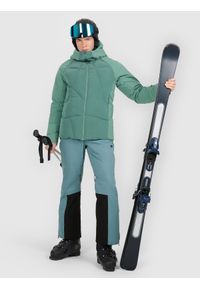 4f - 4F Kurtka puchowa narciarska z wypełnieniem Primaloft Silver męska - zielona XL. Kolor: wielokolorowy, oliwkowy, brązowy. Materiał: puch #2