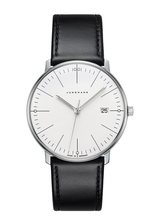 Zegarek Męski JUNGHANS Quarz MAX BILL 41/4817.02. Styl: klasyczny