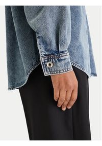 Patrizia Pepe Koszula jeansowa 8C0833/D108-CB05 Niebieski Regular Fit. Kolor: niebieski. Materiał: bawełna #4