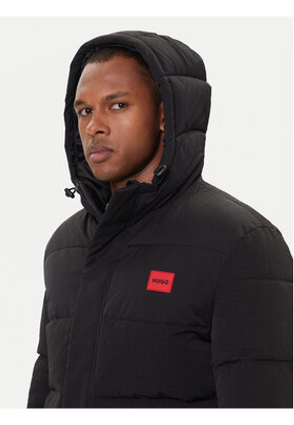 Hugo - HUGO Kurtka zimowa Baro2541 50547897 Czarny Regular Fit. Kolor: czarny. Materiał: syntetyk. Sezon: zima