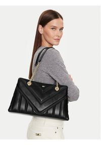 DKNY Torebka Becca Tote R31ABW81 Czarny. Kolor: czarny. Materiał: skórzane