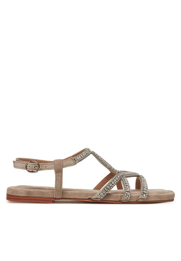 Sandały Alma En Pena. Kolor: brązowy