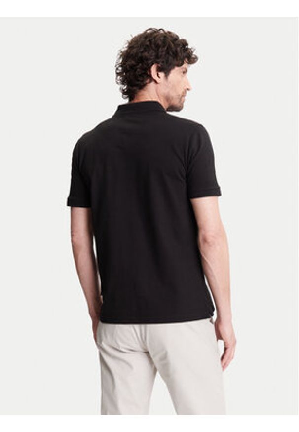 Pierre Cardin Polo C5 21354.2110 Czarny Regular Fit. Typ kołnierza: polo. Kolor: czarny. Materiał: bawełna