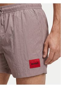 Hugo - HUGO Szorty kąpielowe Dominica 50493450 Różowy Regular Fit. Kolor: różowy. Materiał: syntetyk #3