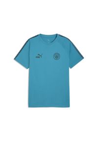 Puma - Męska koszulka Manchester City KING PUMA. Kolor: niebieski. Sport: bieganie #1