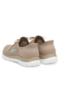 skechers - Skechers Sneakersy Summits-New Daily 150263/TPE Beżowy. Kolor: beżowy. Materiał: materiał #5