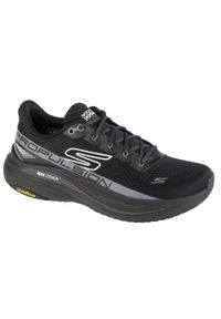 skechers - Buty do biegania męskie, Max Cushioning Propulsion. Kolor: czarny