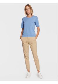 Part Two T-Shirt Ratana 30306241 Błękitny Relaxed Fit. Kolor: niebieski. Materiał: bawełna