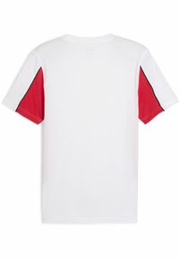 Puma - Męska koszulka AC Milan ftblARCHIVE PUMA White For All Time Red. Kolor: biały, czerwony, wielokolorowy. Materiał: guma. Wzór: nadruk