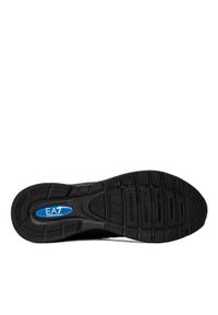 Sneakersy męskie czarne EA7 Emporio Armani X8X092 XK237 A120. Okazja: do pracy, na spacer, na co dzień. Kolor: czarny. Sport: turystyka piesza