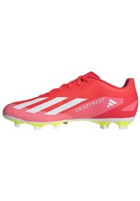 Adidas - Buty piłkarskie adidas X Crazyfast Club IG0616 czerwone. Zapięcie: sznurówki. Kolor: czerwony. Materiał: syntetyk, guma. Sport: piłka nożna #2