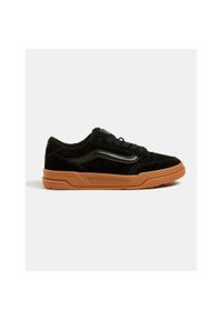 Vans - Kapcie VANS HYLANE Czarny. Kolor: czarny. Materiał: tkanina. Sport: skateboard