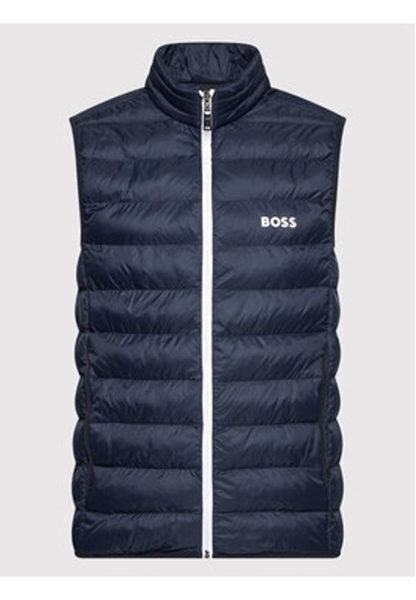 BOSS Kamizelka V_Thor 50472473 Granatowy Regular Fit. Kolor: niebieski. Materiał: syntetyk