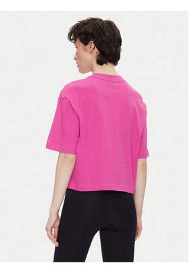 Adidas - adidas T-Shirt Essentials Big Logo Boyfriend JG8728 Różowy Loose Fit. Kolor: różowy. Materiał: bawełna