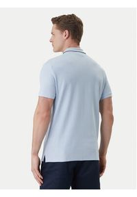 Calvin Klein Polo LV04LC239G Błękitny Regular Fit. Typ kołnierza: polo. Kolor: niebieski. Materiał: bawełna #2