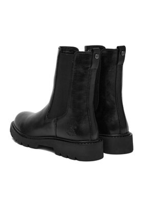 Beverly Hills Polo Club Sztyblety CEO-WI45-TOSS-02 Czarny. Kolor: czarny. Materiał: skóra